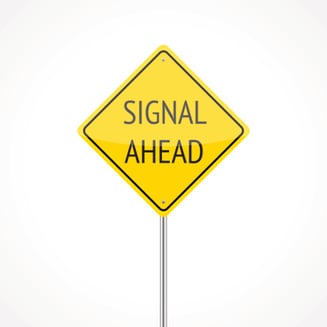 Signal Ahead road sign