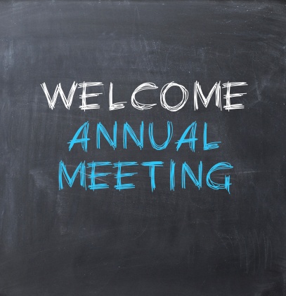 annual meeting sign