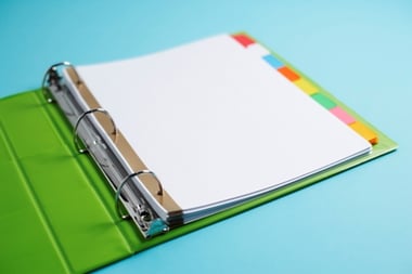 binder tabs