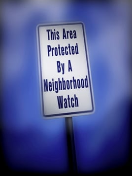 neighborhood watch sign