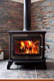 wood burning stove